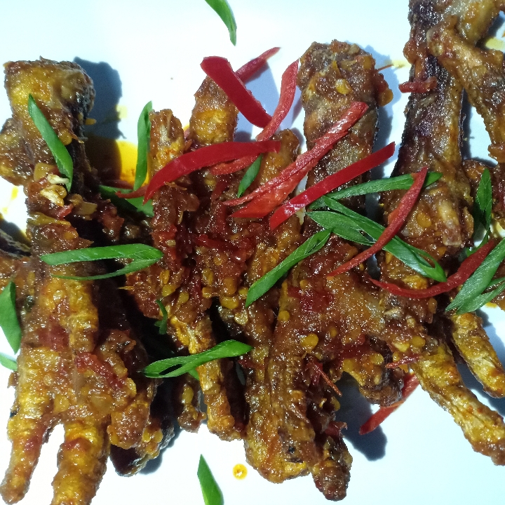 Ceker Ayam Bumbu Rica