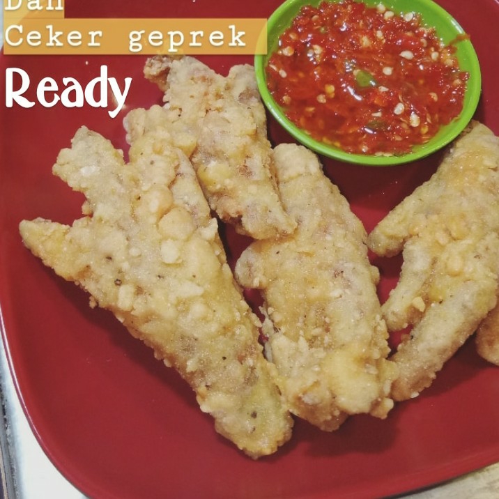 Ceker Geprek