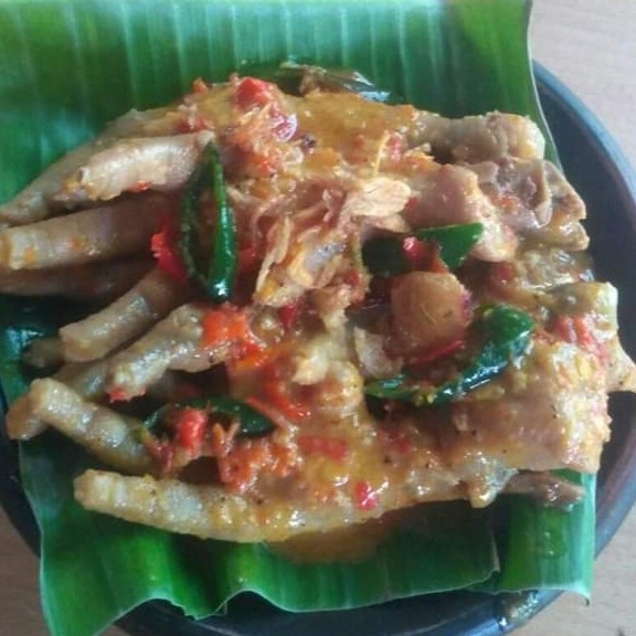 Ceker Pedas Sambel Goreng