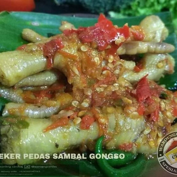 Ceker Sambel Gongso