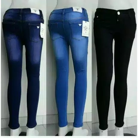 Celana Jeans Wanita Prada Strech Melar Uk 27-34 3