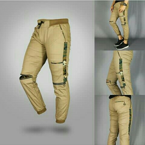 Celana Jogger Sleting W01