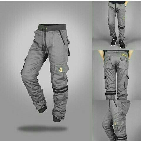 Celana Jogger Strip