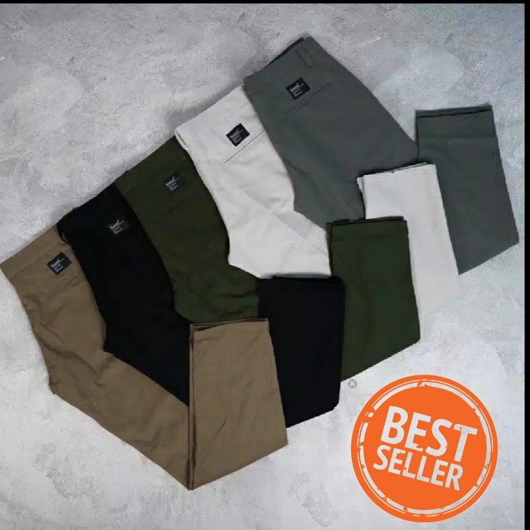 CELANA PANJANG CHINO TWILL TEBAL