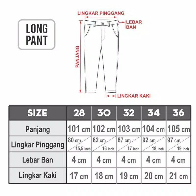 CELANA PANJANG CHINO TWILL TEBAL 2