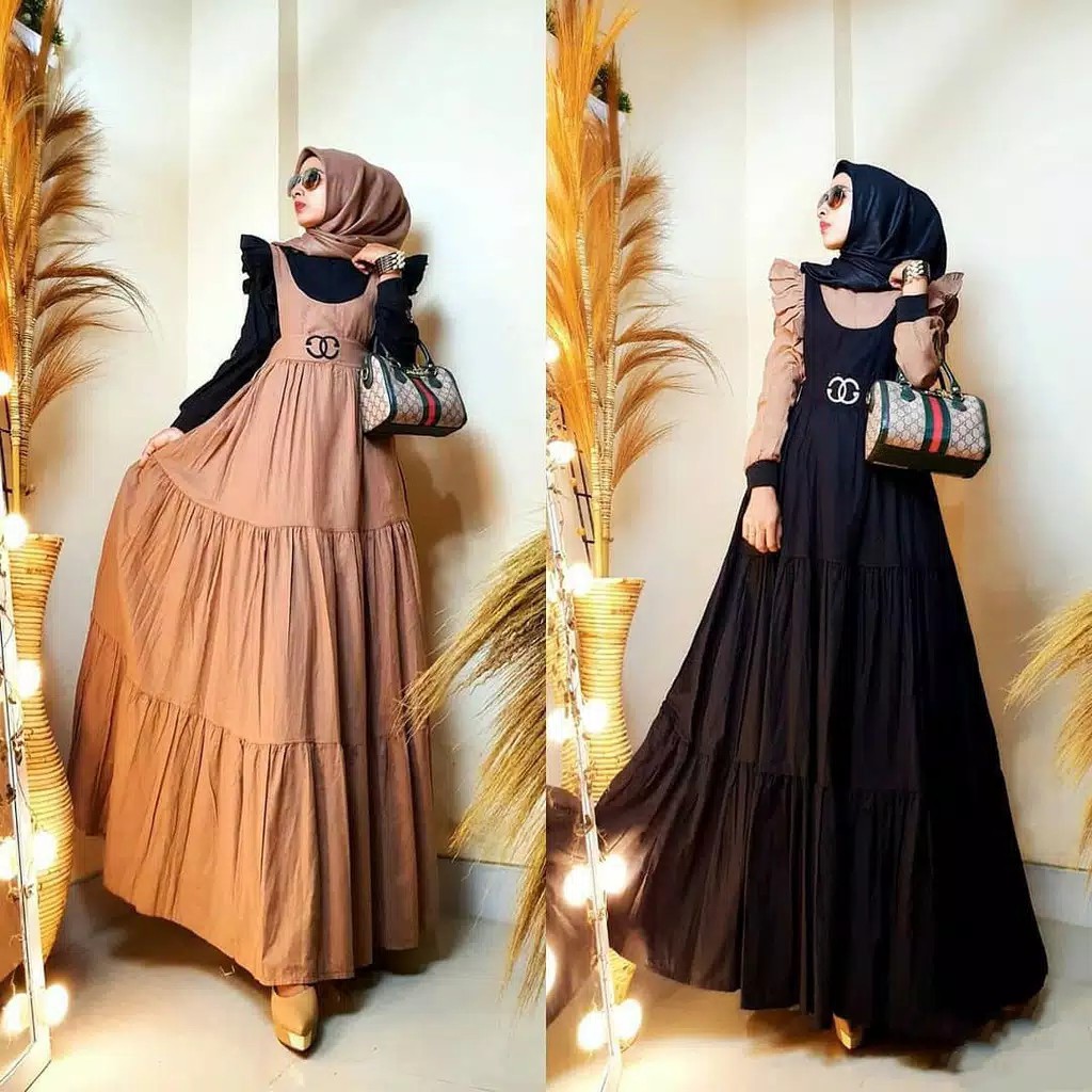 Celine Dress l Dres Maxi l Gamis Maxy l Outfit Muslim