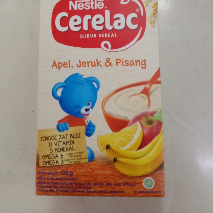 Cerelac Apel Jeruk Pisang 120g