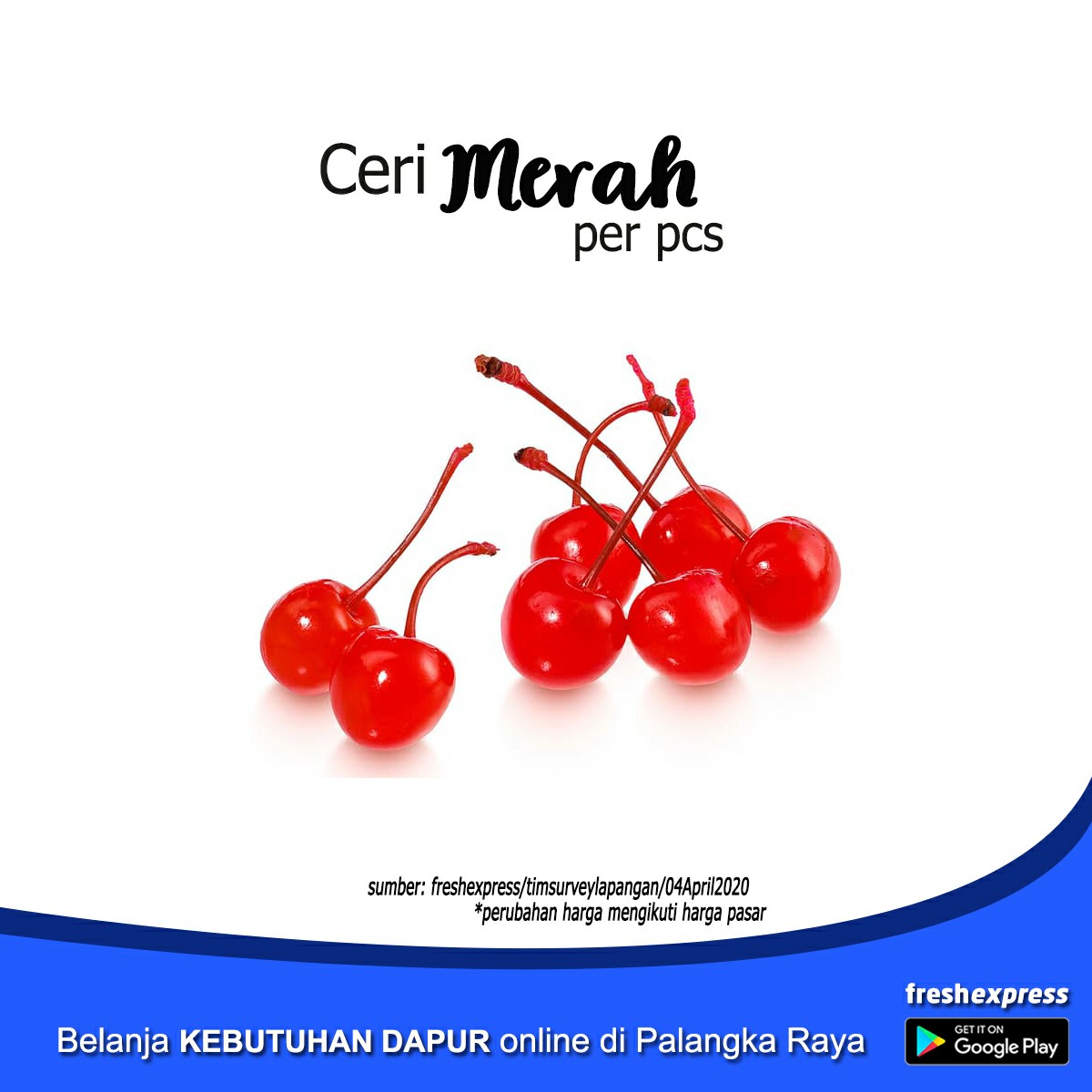 Cerry Merah Per Pcs