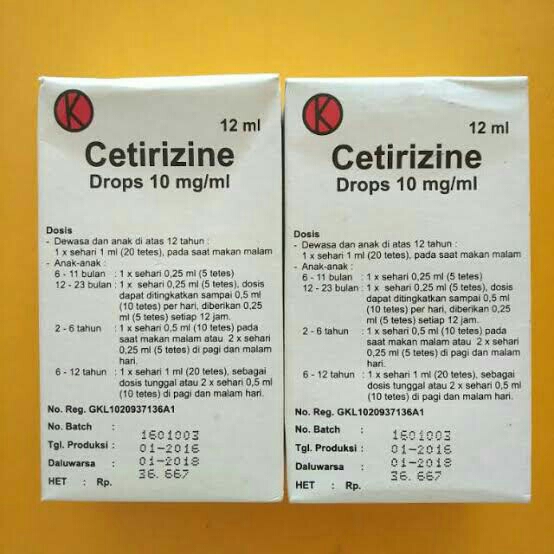 Cetirizine Drop 12ml