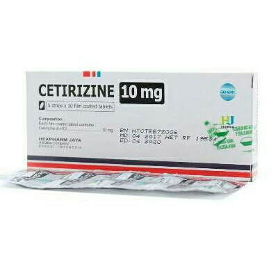 Cetirizine 10mg