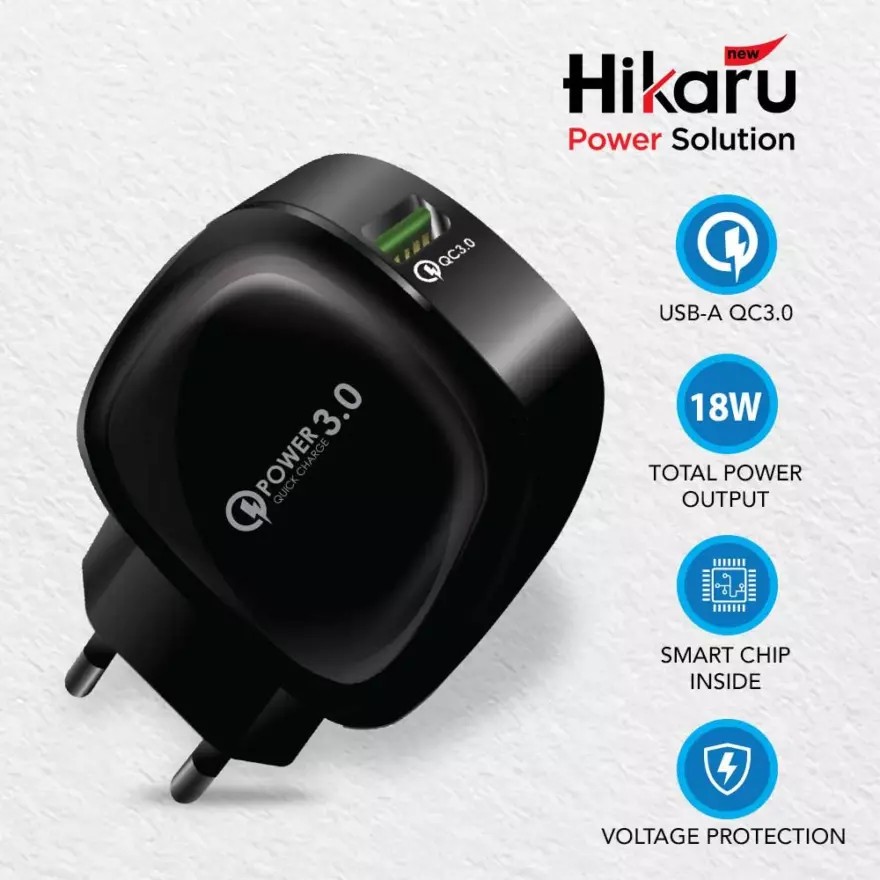 Charger HIKARU Quick Charge 30A Power Speed