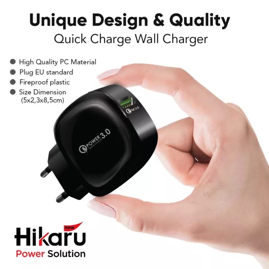 Charger HIKARU Quick Charge 30A Power Speed 3