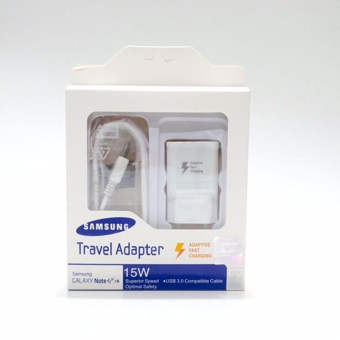 Charger Samsung Travel Adapter Galaxy Note 4 - S6 S-TP Original