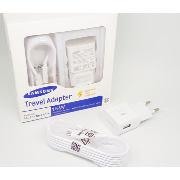 Charger Samsung Travel Adapter Galaxy Note 4 - S6 S-TP Original 2