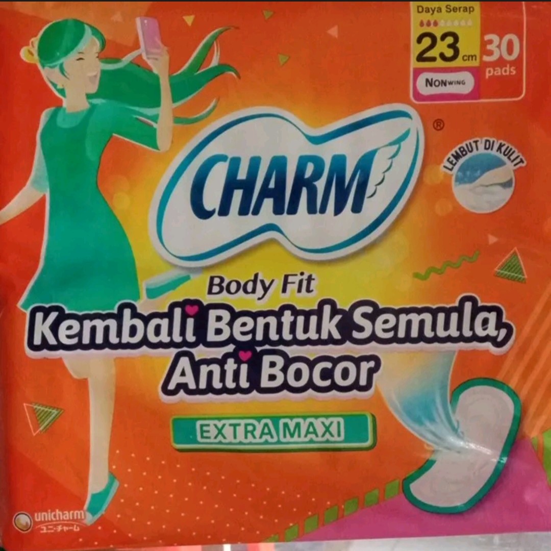 Charm 30 Pads Extra Maxi