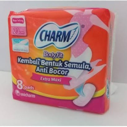 Charm Body Fit Extra Maxi 8 Pads