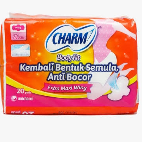 Charm Body Fit Extra Maxi Wing 23 Cm Isi 20 Pads