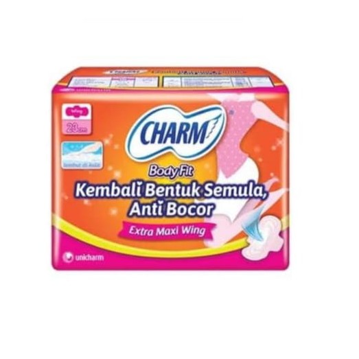 Charm Body Fit Extra Maxi Wing 8 Pads