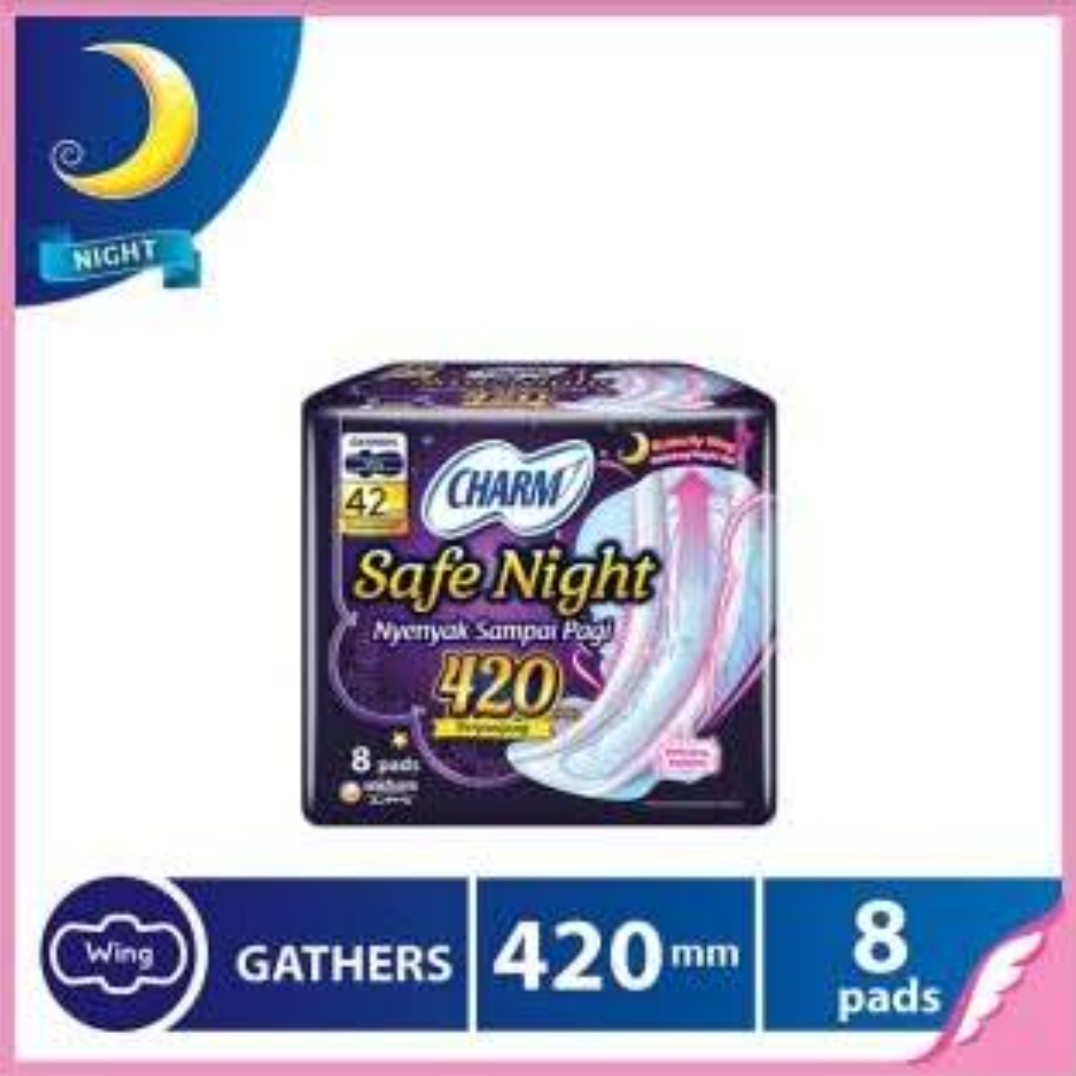 Charm Safe Night 42cm 8pads