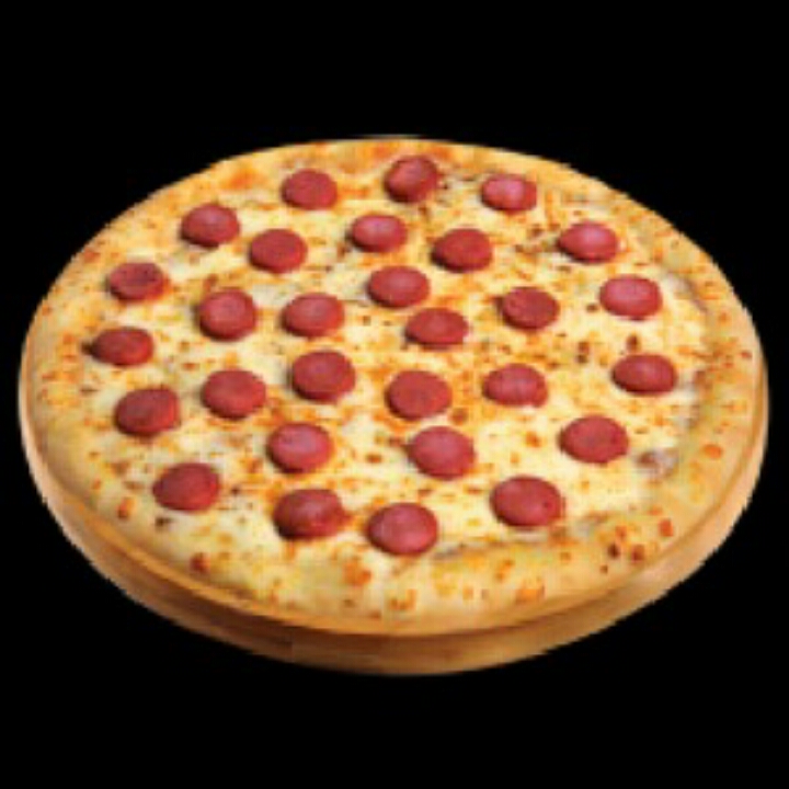 Cheesy Sausage - Medium - Crunchy Thin Crust