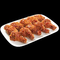 Chicken WingStreet-10 Pieces With BBQ Sauce