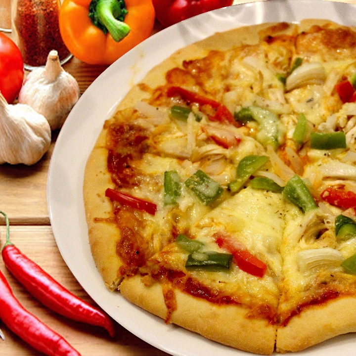 Chicken Barbeque Pizza