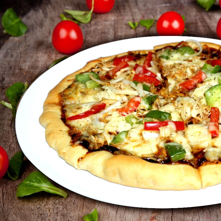 Chicken Black Papper Pizza