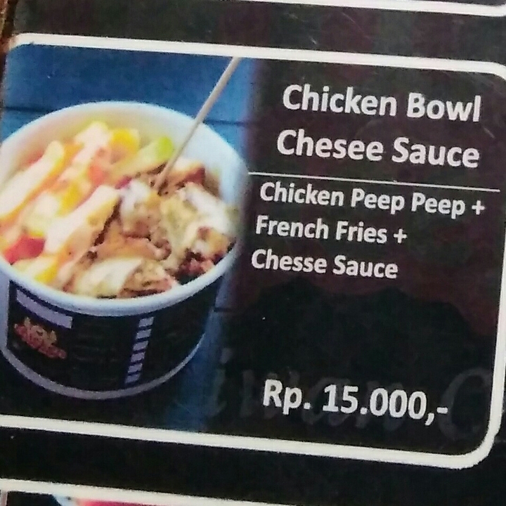 Chicken Bowl Chese Sauce