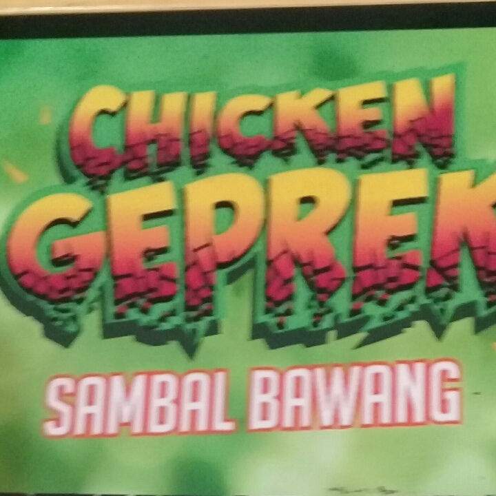 Chicken Geprek Sambal Bawang Besar