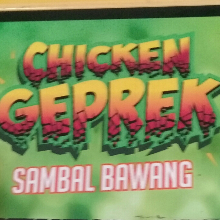 Chicken Geprek Sambel Bawang Kecil