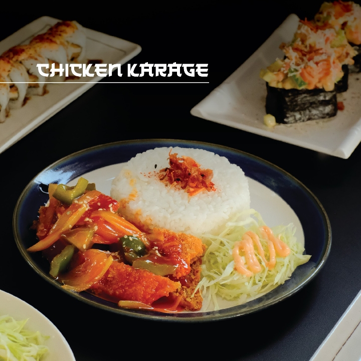 Chicken Karage Rice