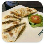 Chicken Mushroom Quesadilla