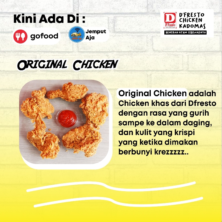 Chicken Original Dfresto Paha Bawah 2