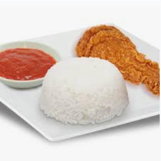 Chicken Paha Dan Nasi