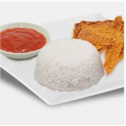 Chicken Paha dan Nasi