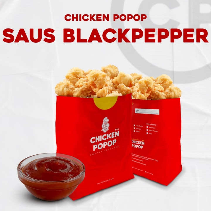 Chicken Popop Saus Black Pepper 