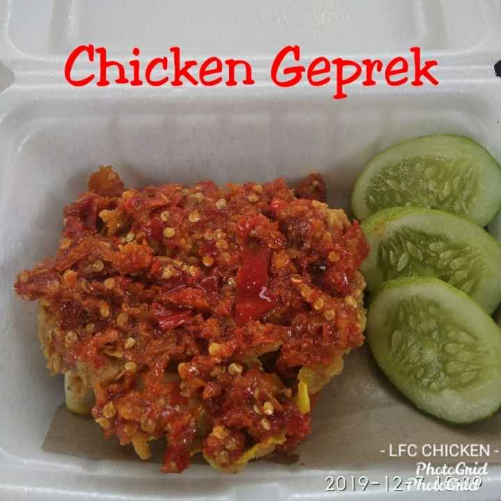 Chicken Sayap Geprek 