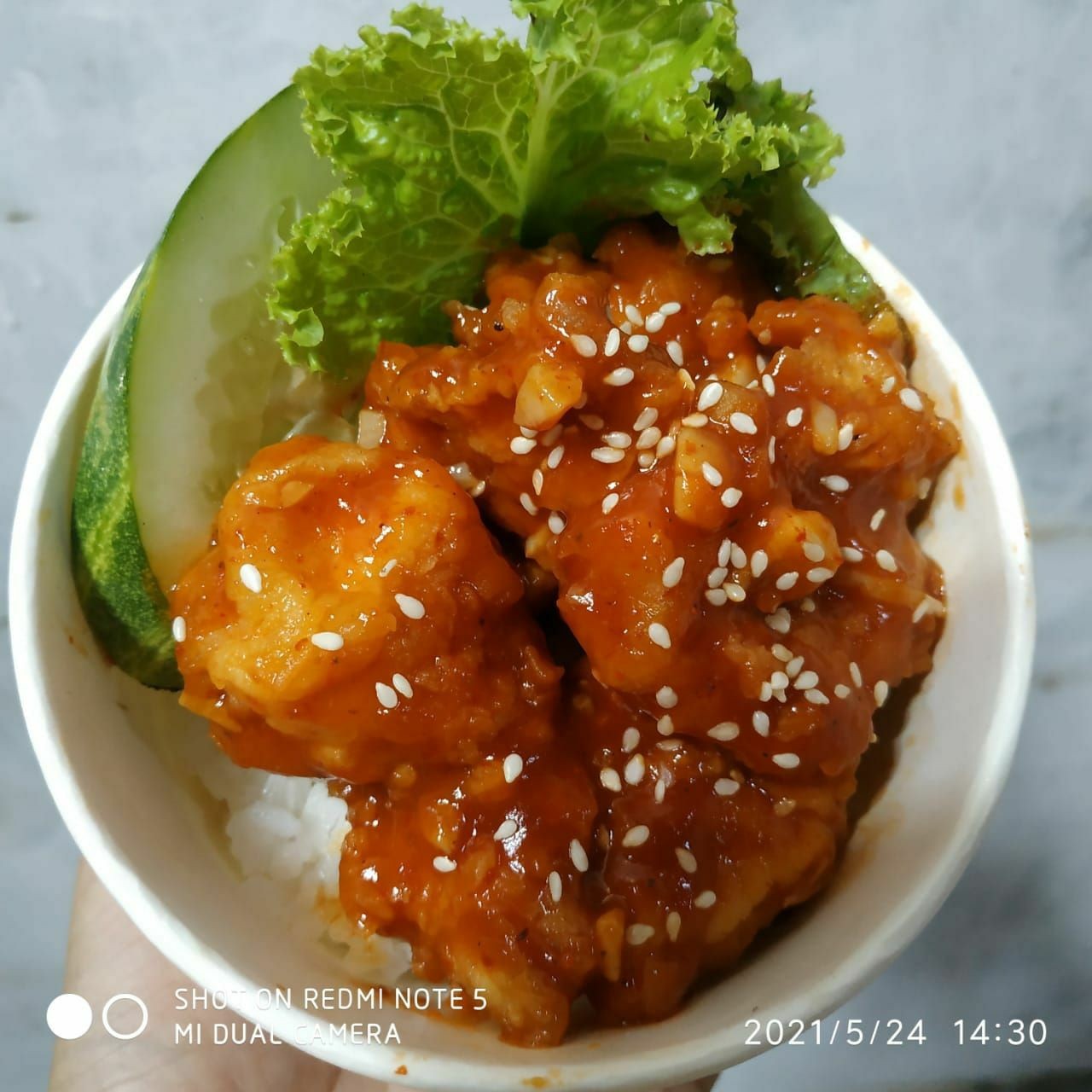 Chicken Spicy Saus Korea