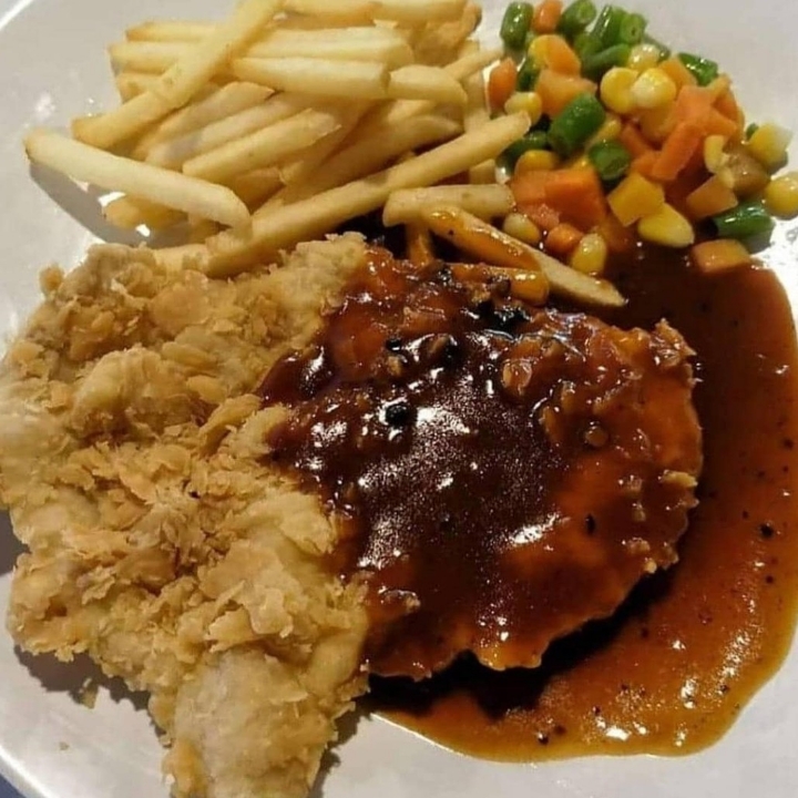 Chicken Steak Komplit 2