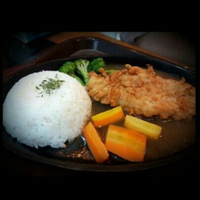 Chicken Steak dan Nasi