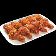 Chicken WingStreet-10 Pieces With BBQ Sauce