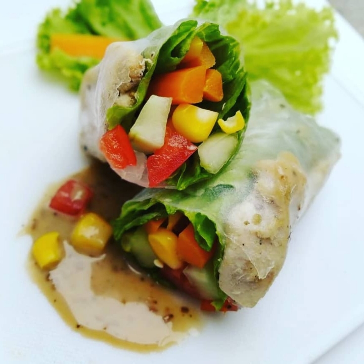 Chiken Cheese Vietnamese Salad Rolls Super Enak Isi 3 Pc