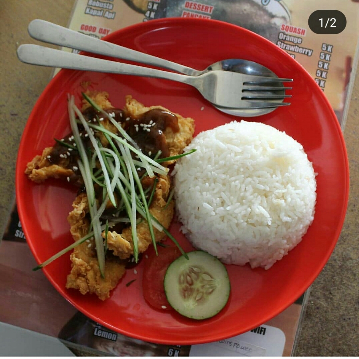 Chiken Saos Lada Hitam