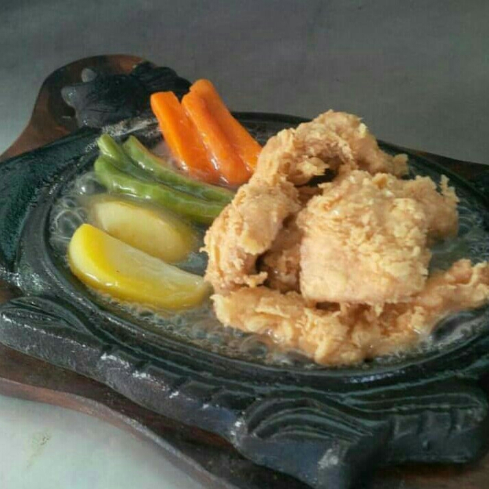 Chiken Steak Hot Plate Crispy