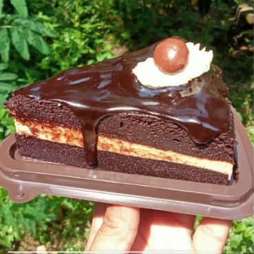 Choco Cheese Cake Slice