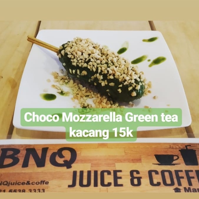 Choco Mozzarella Green Tea Kacang