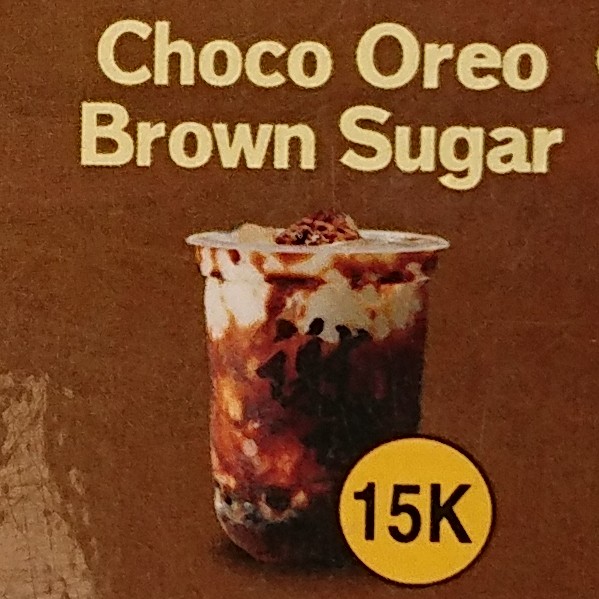 Choco Oreo Brown Sugar