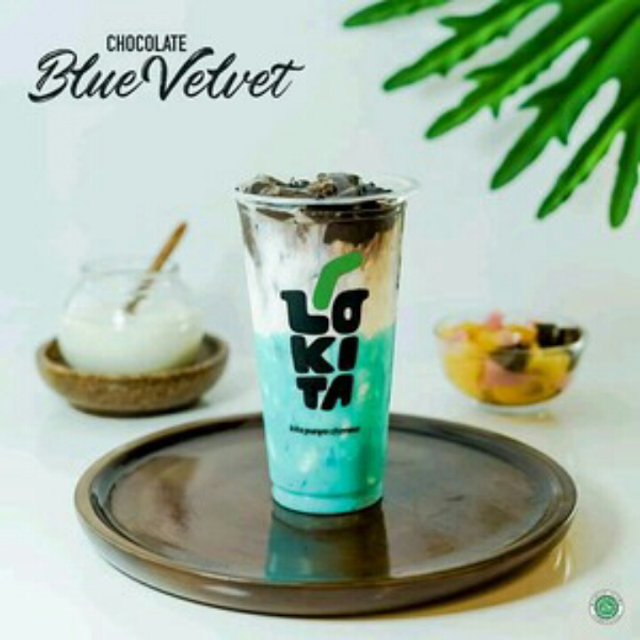 Chocolate Blue Velvet