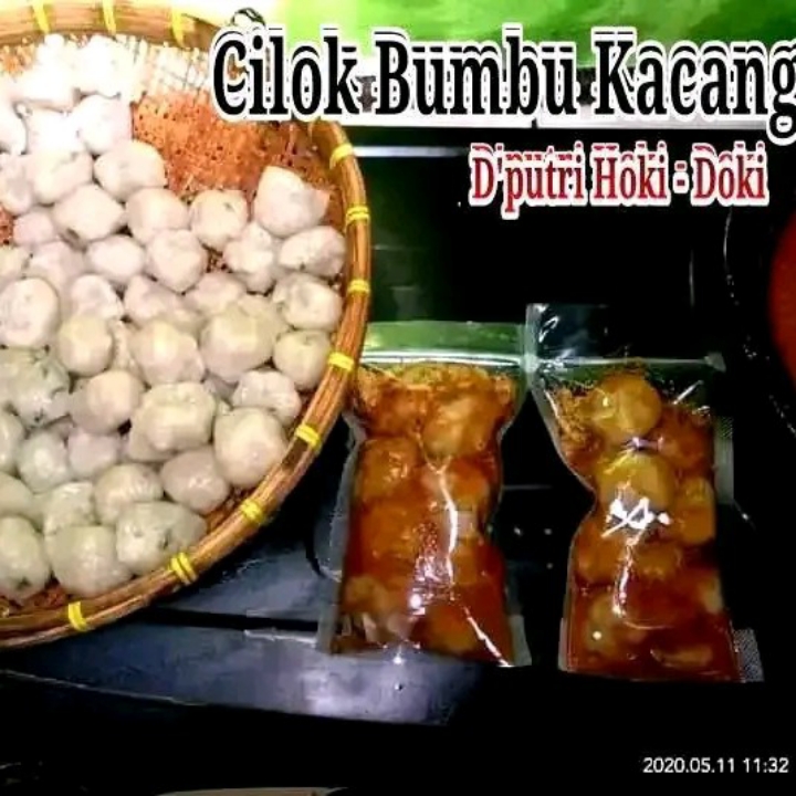 Cilok Bumbu Kacang 