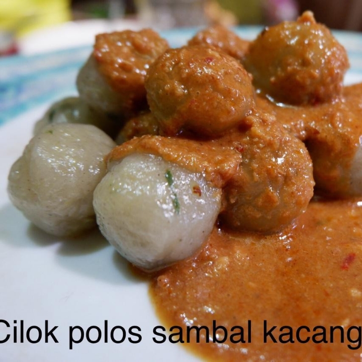 Cilok Puyuh Sambal Kacang